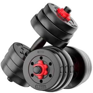 Intruder 20 Kg Adjustable Pvc Dumbbells