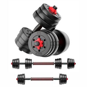 3 In 1 Convertible Adjustable Dumbbells Kit 16 Kg