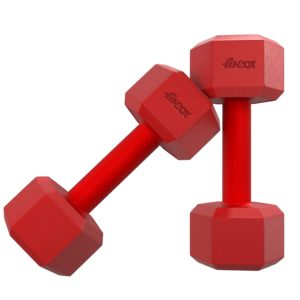 4Kg Hexa Pvc Dumbbells