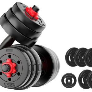 Intruder 20 Kg Adjustable Pvc Dumbbells