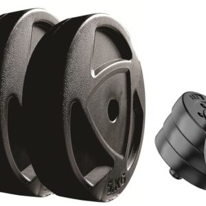 Intruder 20 Kg Adjustable Pvc Dumbbells