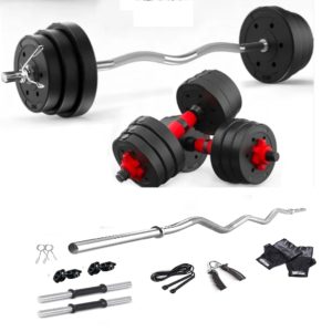 Intruder Home Gym Set With One Curl