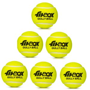 Tennis Gully Ball Pack Of 6 Tennis Ball