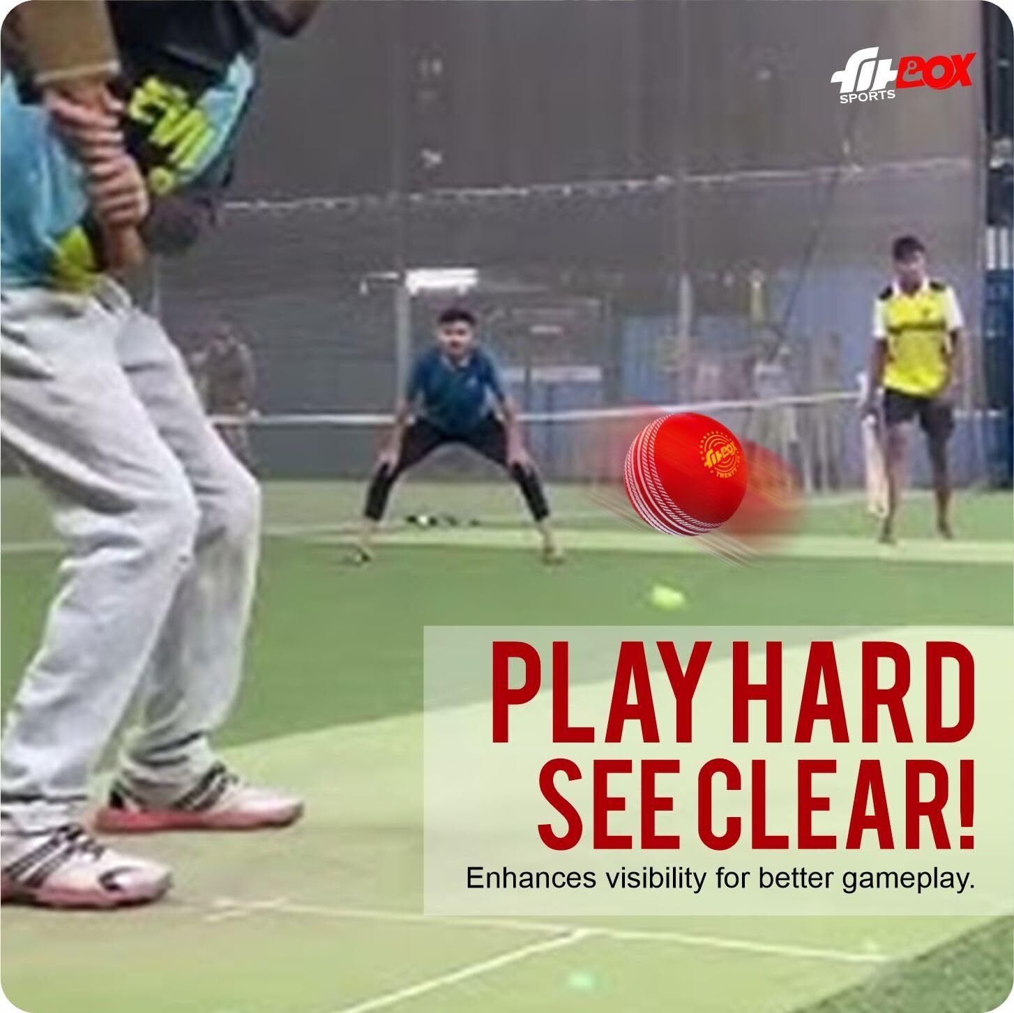 Polyurethane (Pu), Blend Balls Professional Ball Cricket | for Indoor & Outdoor Cricket Rubber Ball (Standard, Pack of 2) - Image 5