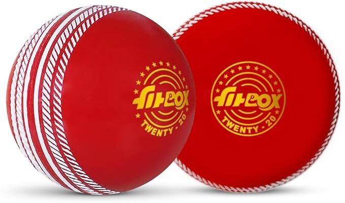 Polyurethane (Pu), Blend Balls Professional Ball Cricket | for Indoor & Outdoor Cricket Rubber Ball (Standard, Pack of 2)