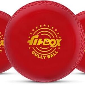 Polyurethane (Pu), Blend Balls Professional Ball Cricket | for Indoor & Outdoor Cricket Rubber Ball (Standard, Pack of 3)