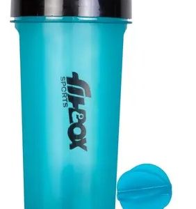 Supplements Shaker Bottle for Protein, Pre - Post Workout 700ml Blue 700 ml Plastic Shaker (Pack of 1, Blue)