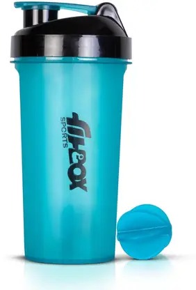 Supplements Shaker Bottle for Protein, Pre - Post Workout 700ml Blue 700 ml Plastic Shaker (Pack of 1, Blue)