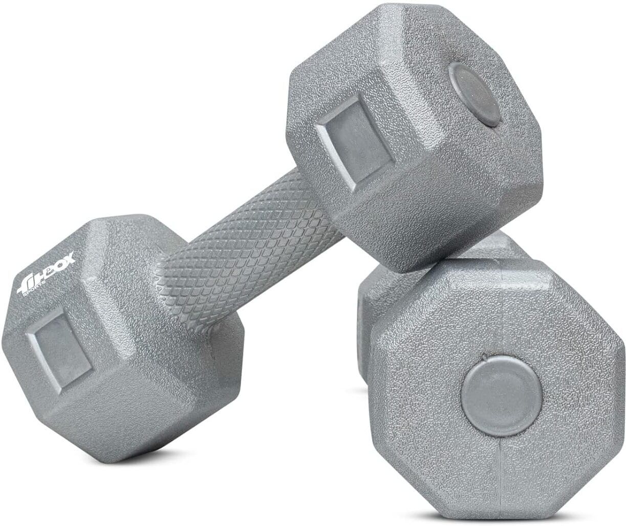 Exclusive Blend Dumbbells Anti Slip Anti Rolling Dumbbells Set Fixed Weight Dumbbell (4 kg)