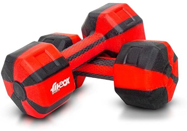 Exclusive Blend Dumbbells Anti Slip Anti Rolling Dumbbells Set Fixed Weight Dumbbell (6 kg)