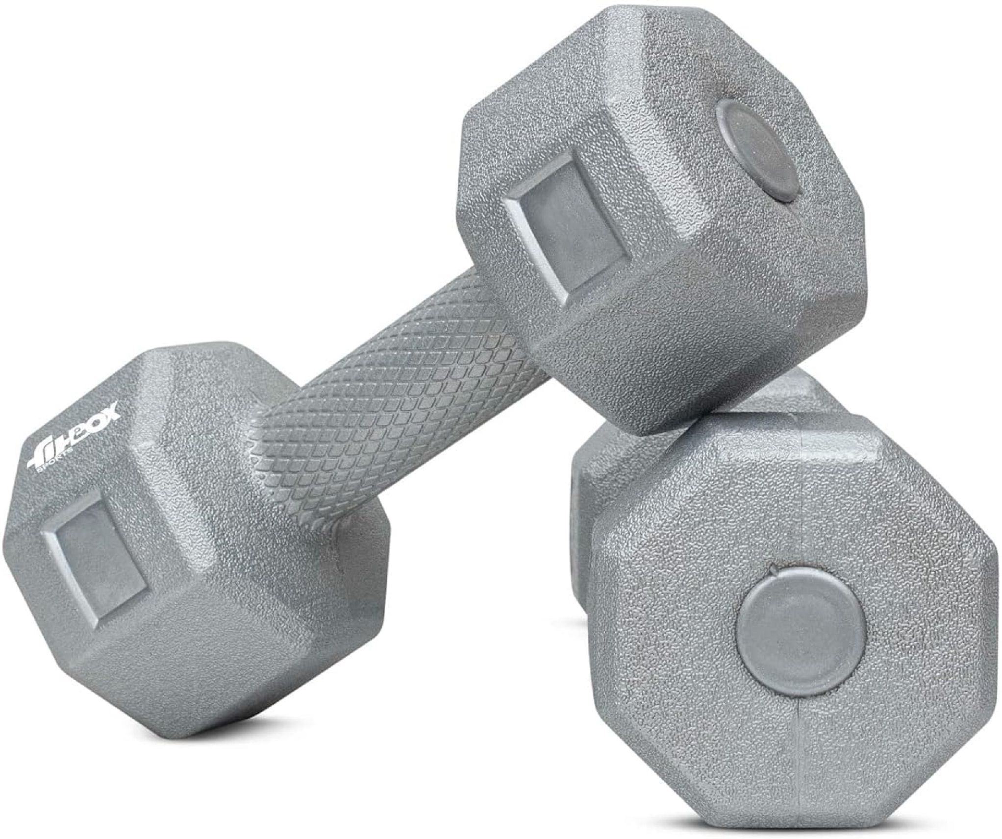 Exclusive Blend Dumbbells Anti Slip Anti Rolling Dumbbells Set Fixed Weight Dumbbell (10 kg)