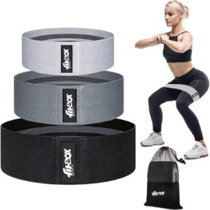 Fabric Resistance Band, Loop Hip Band for Women Resistance Tube (Multicolor)