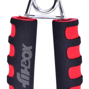 Hand Grip Strengthener Foam Padded Finger Excerciser, Hand Gripper For Unisex Hand Grip/Fitness Grip (Black)