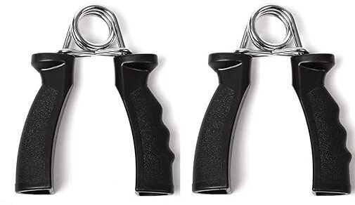 Intruder Hand Grips, Set of 2 (Black Hand Grip/Fitness Grip (Black)